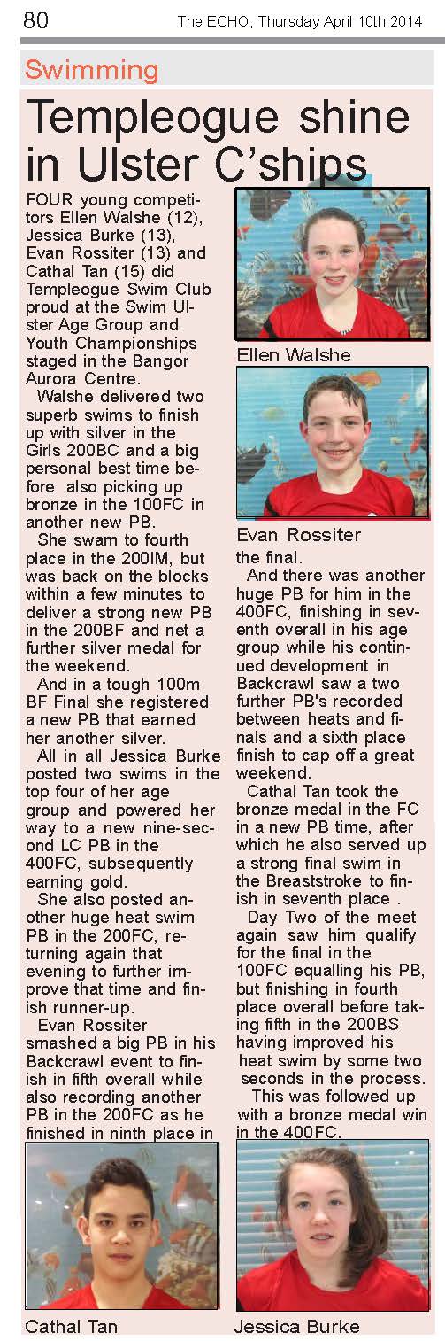 Echoin'g continued Progress by the TEAM